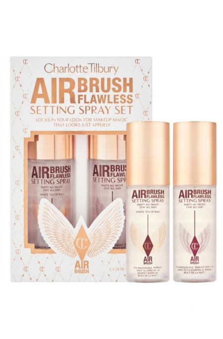 Airbrush Flawless Setting Spray Duo Gift Set | Charlotte Tilbury