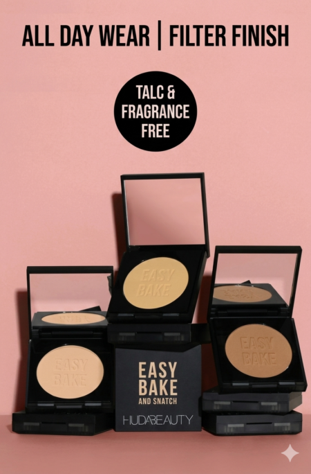 Huda Beauty Easy Bake And Snatch Pressed Brightening And Setting Powder