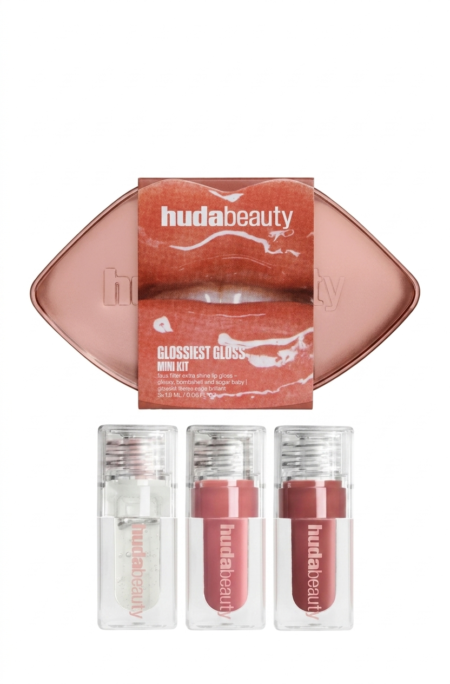 Huda Beauty Glossiest Gloss Trio