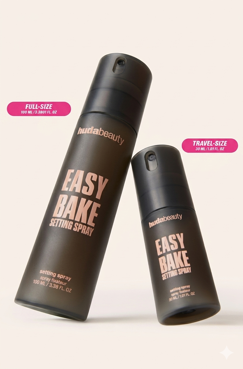 Huda Beauty Easy Bake Setting Spray with 16-Hour Wear