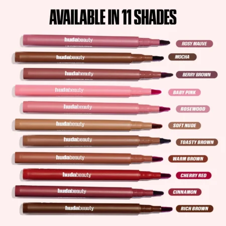 Huda Beauty Lip Contour Lip Stain for 12-Hour Wear