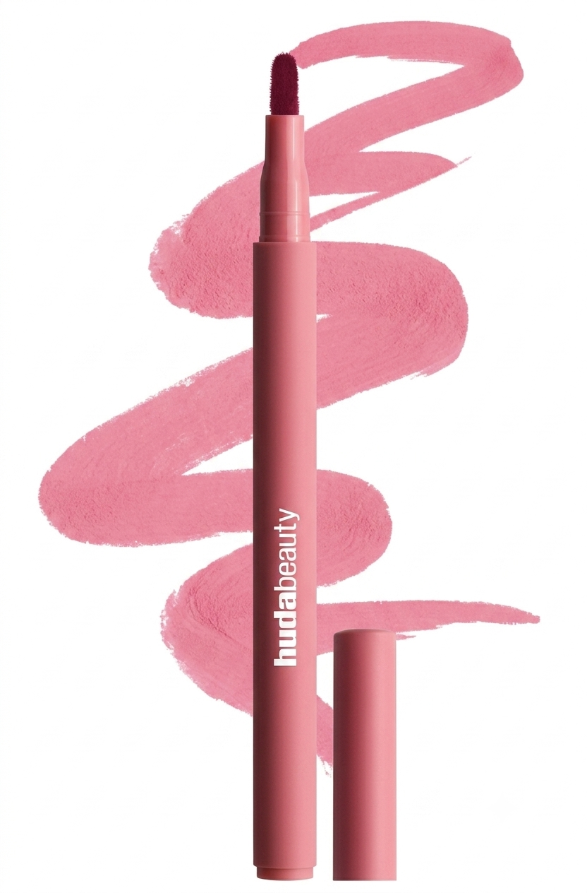 HUDA BEAUTY Lip Contour Lip Stain for 12-Hour Wear
