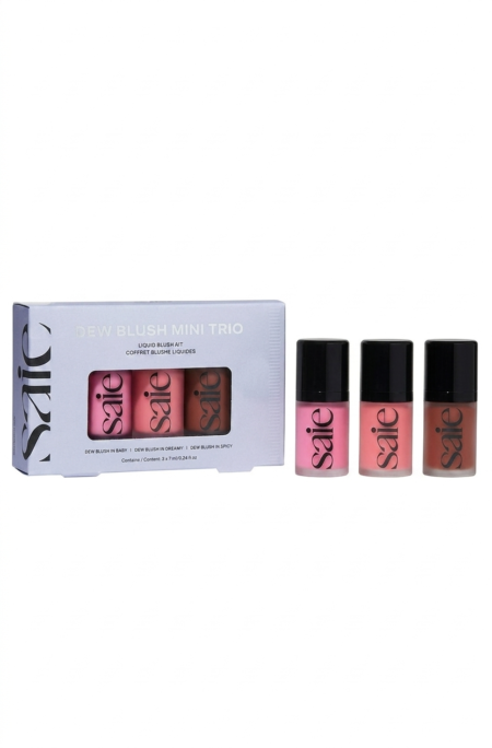 Saie Mini Dew Blush Trio Gift Set