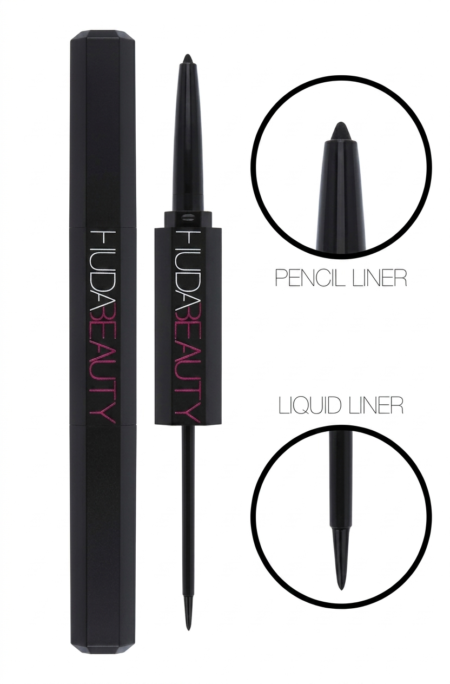 Huda Beauty Life Liner Double Ended Eyeliner Liquid & Pencil