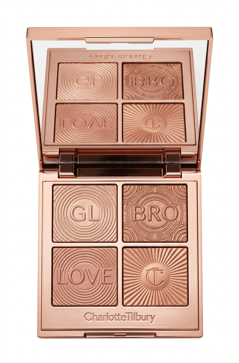 Charlotte Tilbury Nudegasm Face Palette 4x3.8g