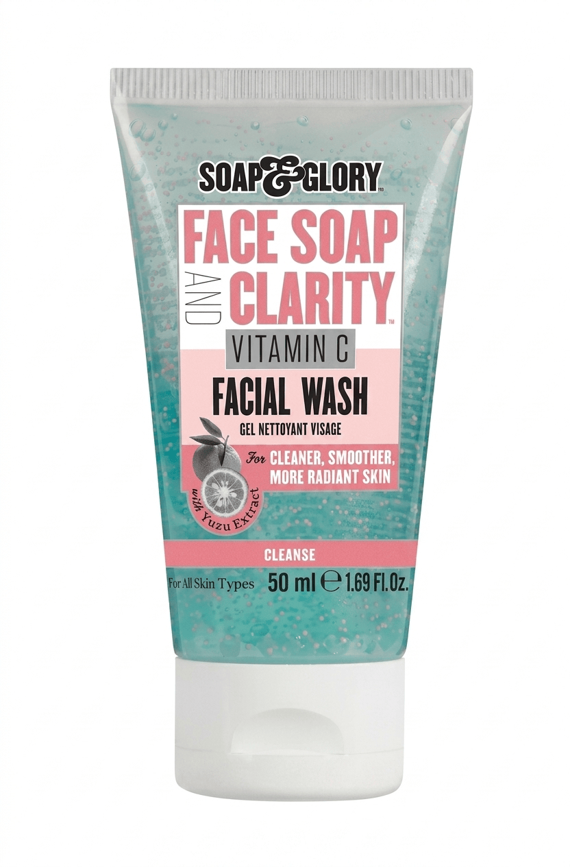 Soap & Glory - Face Soap & Clarity Vitamin C Face Wash Travel Size Mini