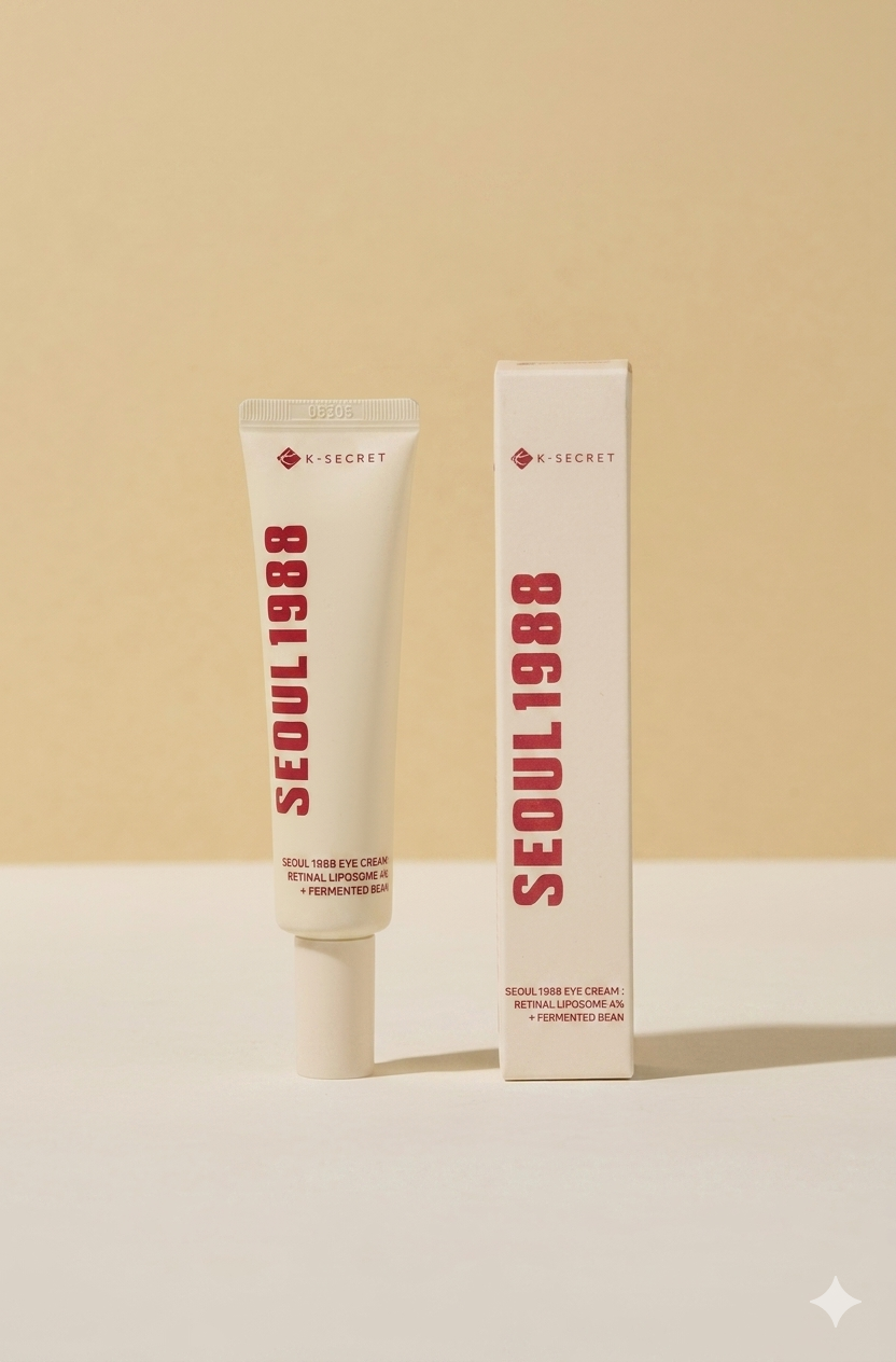 KSecret Seoul1988 Eye Cream : Retinal Liposome 4% + Fermented Bean 30ml