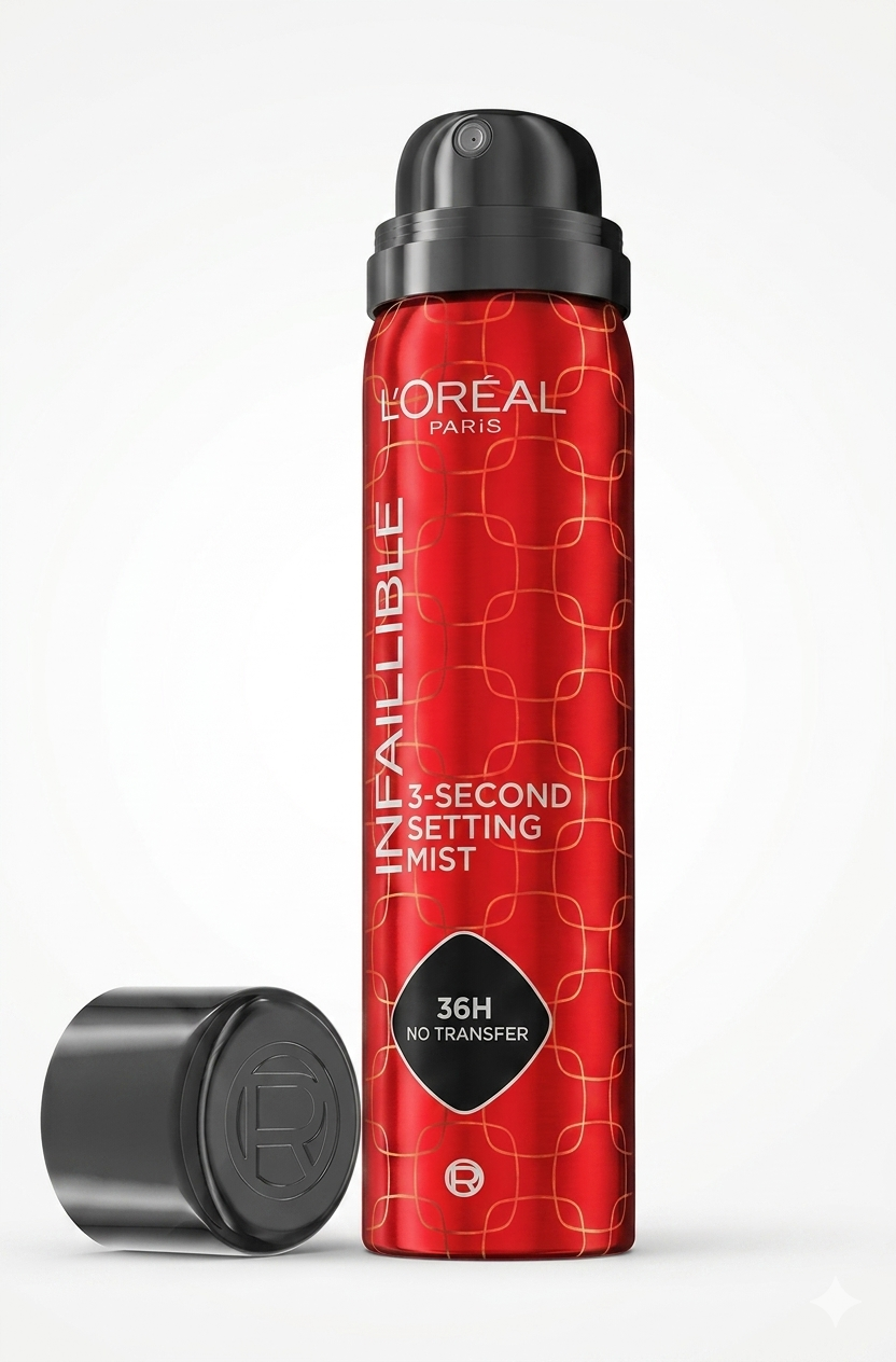 L’Oreal Paris Infallible 3-Second Setting Spray Mist 75ml