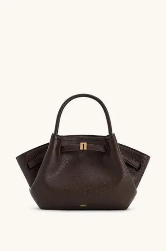 Hana Mini Tote Bag – Dark Brown