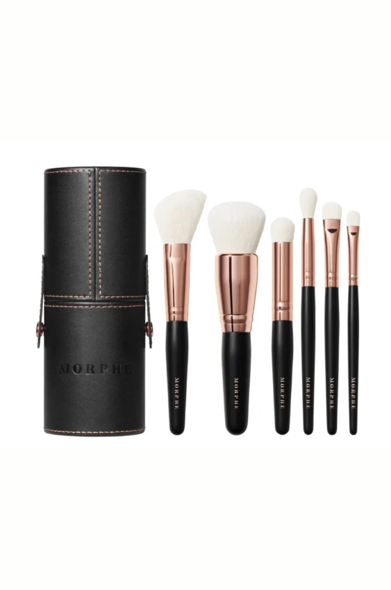Morphe ROSÉ AWAY 6-PIECE TRAVEL BRUSH SET