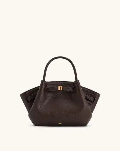 Hana Mini Tote Bag - Dark Brown