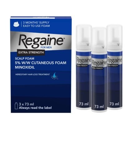 REGAINE® FOR MEN EXTRA STRENGTH SCALP FOAM FOR HAIR REGROWTH