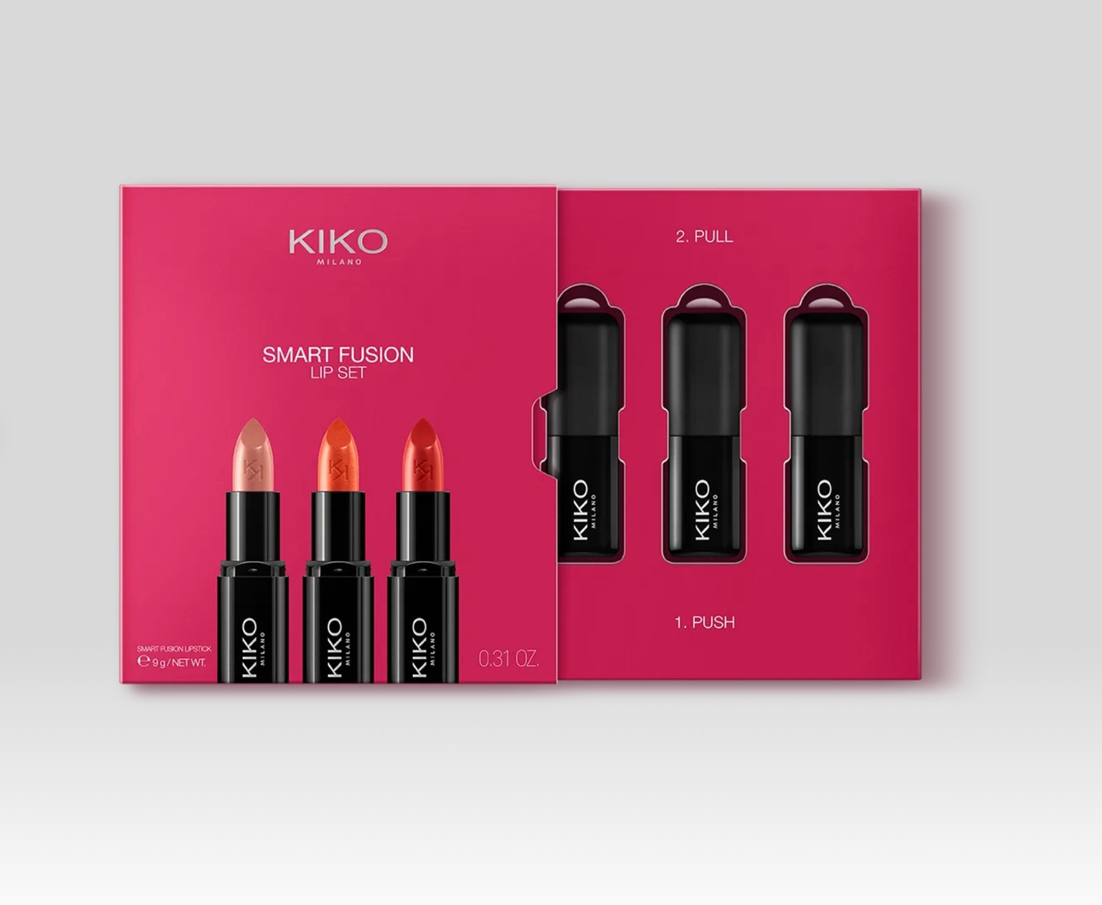 Kiko Milano smart fusion lip set 03