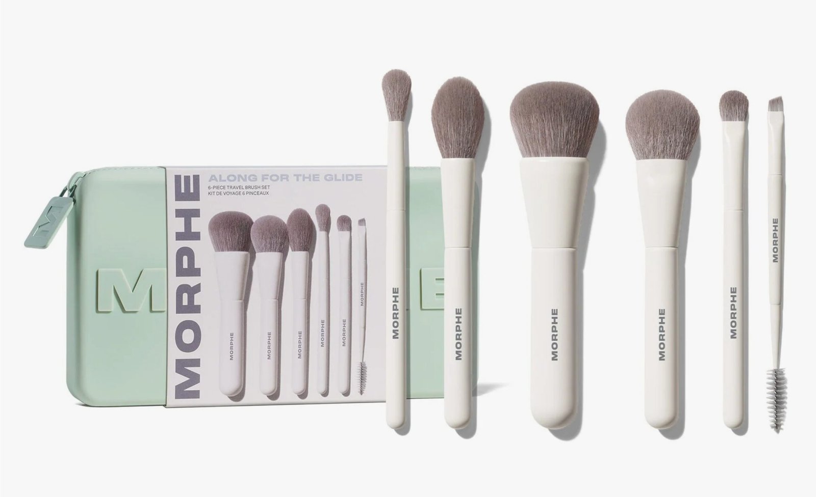 Morphe Along for the Glide 6-Piece Travel Brush Set
